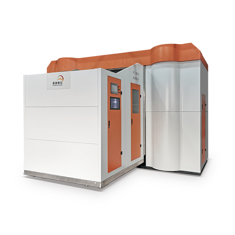 유연한 재료 섬유 와인딩 진공 코팅 장비